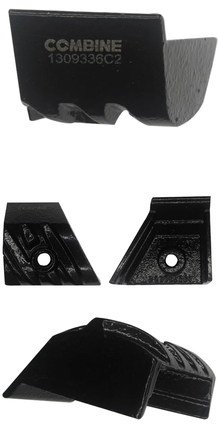 Rotor rasp bar kit for combine harvester parts 1309336C2 278821A2 84164540 9800346 9800347 86503255 86503256 AH216678(图1)