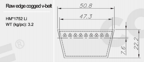 Vv Belt made in Aramid fibre cord(图3) Vv Belt made in Aramid fibre cord(图3)