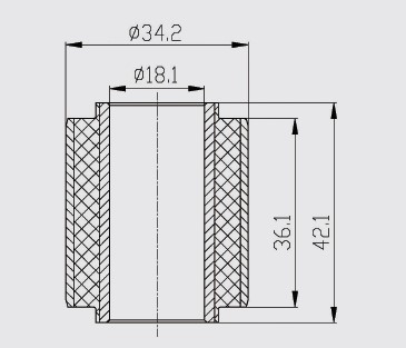 647429.0 CLAAS Chaffer Drive Shaker Bushing 25.2 x 50 x 51.5mm Silent Blocks Arm Rubber(图14)