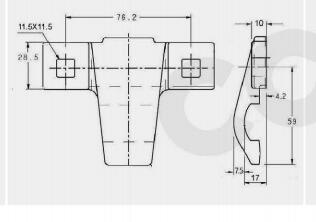 Good Quality Agricultural Machinery Spare Parts Hold Down Clip 500053.0 COMBINE Harvesters 500053SG3(图10)