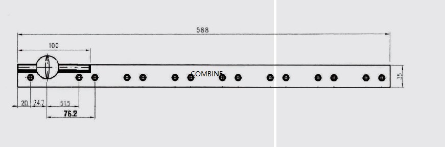 059509P1 Knife Head Agricultural Harvester spare parts(图4)