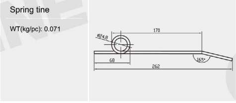 cultivator spring tine for combine harvester(图9)