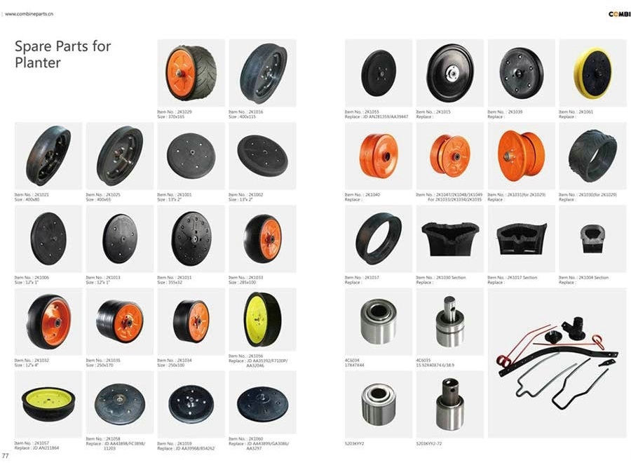 Combine harvester spare parts replacement parts for John Deere parts, Claas parts, CNH New holland parts and Kubota parts(图11)