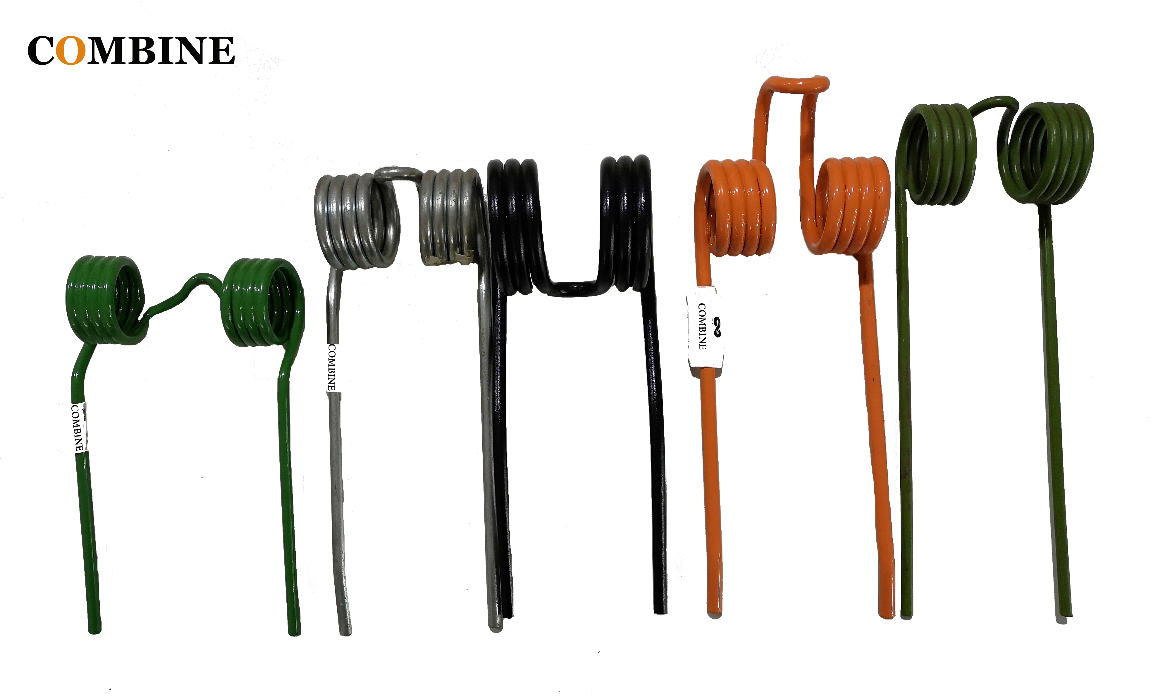 Steel baler tooth E41833, E90235, AFH 202304 Customized design 3mm, 5mm 6mm steel torsion pick-up spring tine(图2)