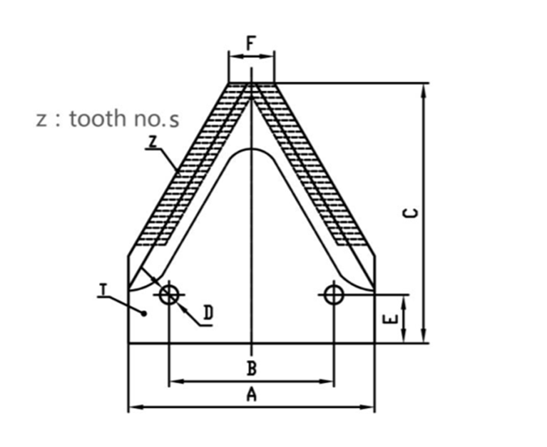 4A1051 (M1-2VD3) Grain head cutter bar knife section for Combine harvester(图4) 4A1051 (M1-2VD3) Grain head cutter bar knife section for Combine harvester(图4)