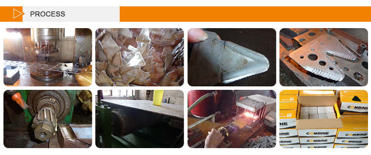 4A1051 (M1-2VD3) Grain head cutter bar knife section for Combine harvester(图8) 4A1051 (M1-2VD3) Grain head cutter bar knife section for Combine harvester(图8)