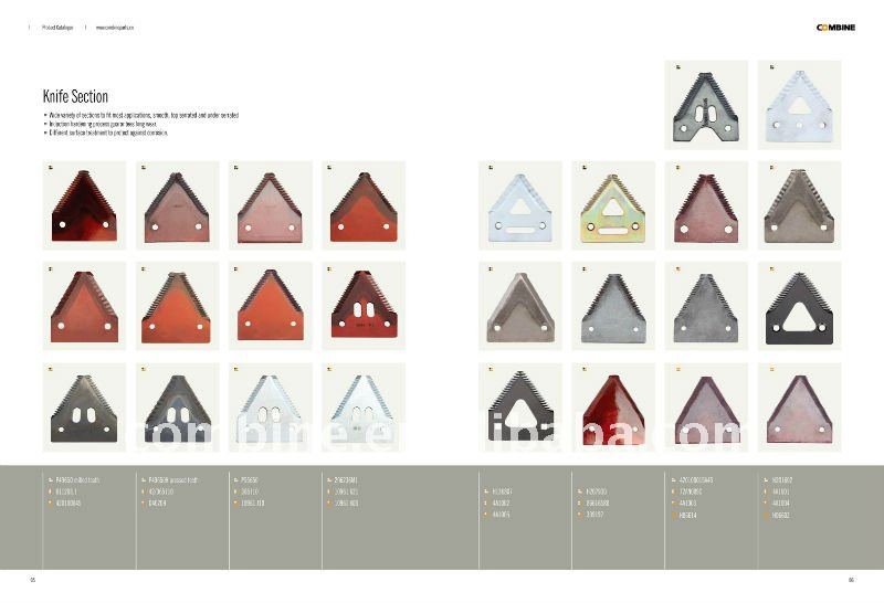Fine cut combine harvester cutter sickle assemble(图2) Fine cut combine harvester cutter sickle assemble