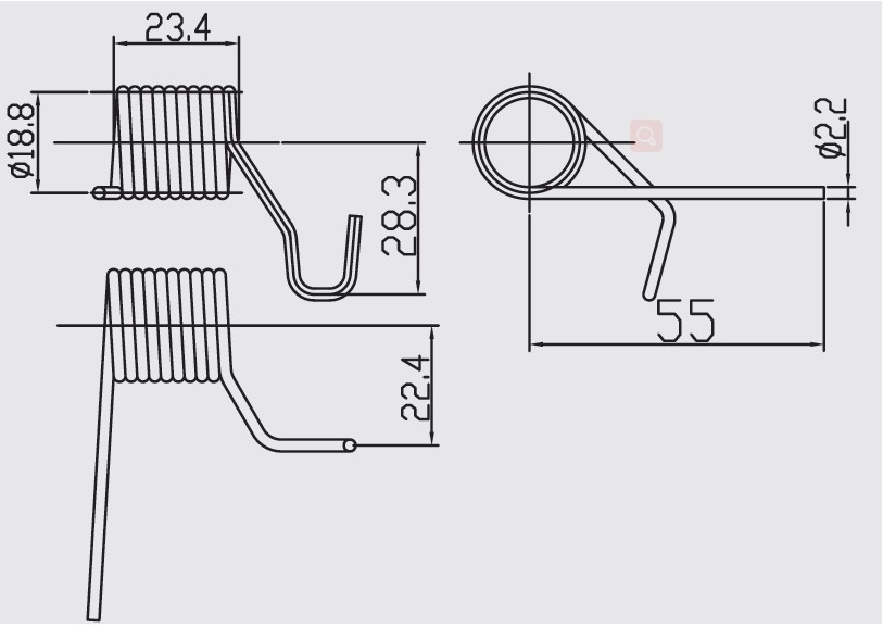 New Hay Baler Spare Parts 808337 for COMBINE Harvester(图9)
